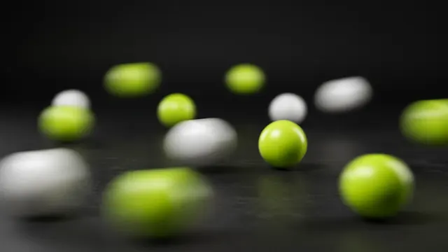 Coloured balls on a LakhBet Mega Ball card.