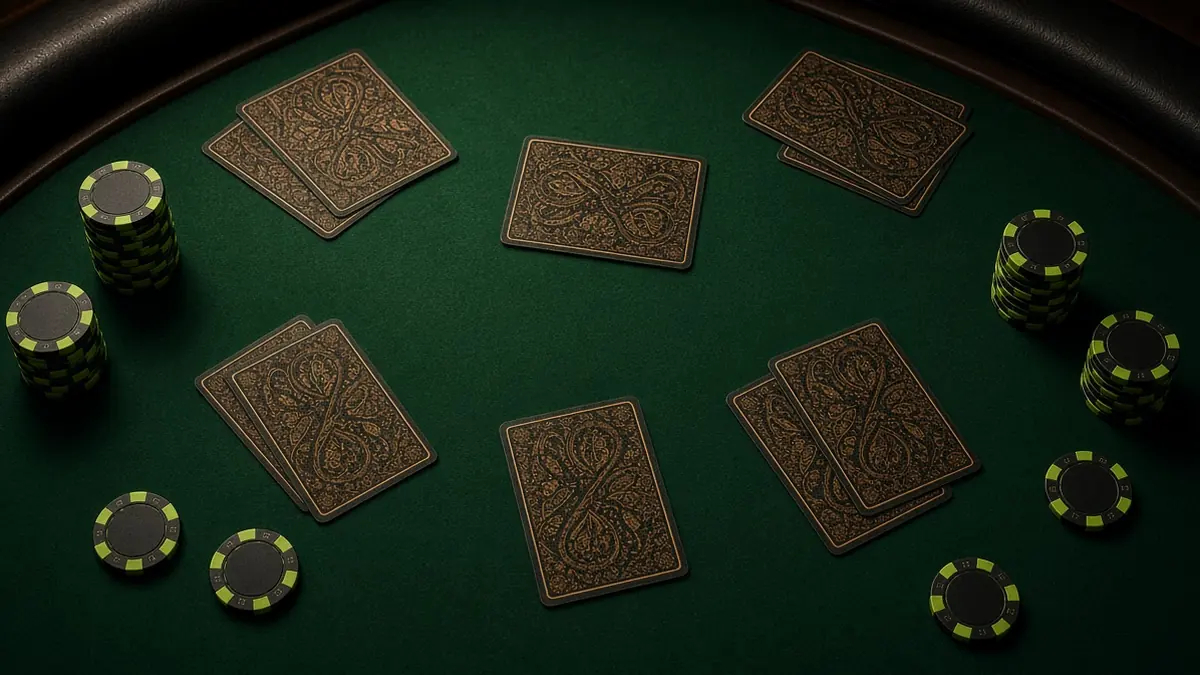 Face-down cards on green felt opens the LakhBet Andar Bahar page.