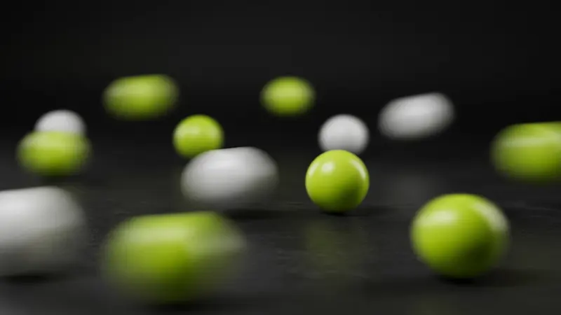 Coloured balls sit on the LakhBet shows guide.