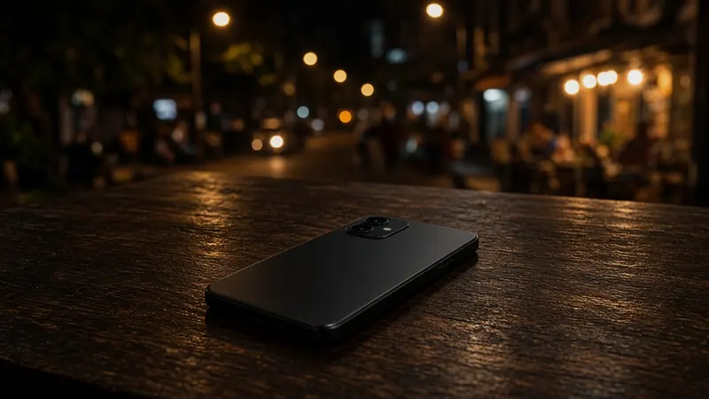 A phone on a night cafe table appears in the LakhBet guide to Infinite Blackjack.