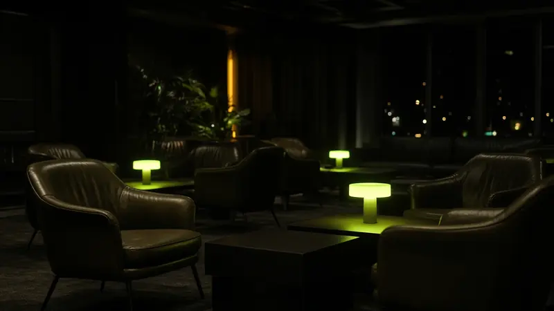 A quiet lounge with low lamps appears in the LakhBet guide to Mega Ball.