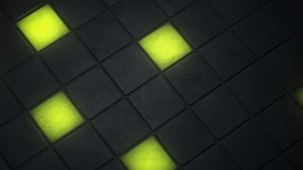 A dark grid of glowing tiles opens the LakhBet Mines page.