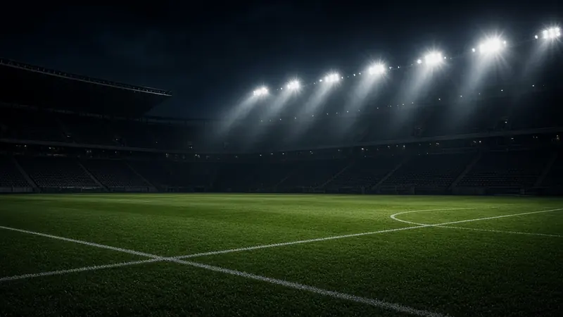 A night football pitch appears in the LakhBet sports guide.